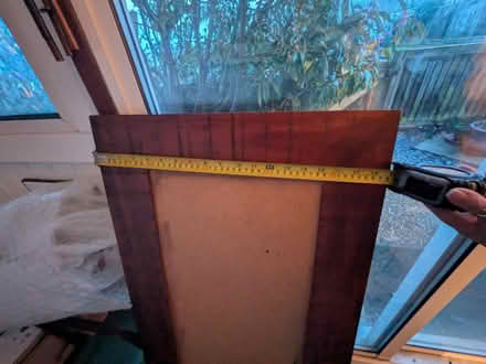 Photo of free Very large dark wooden picture frame (CT15) #2