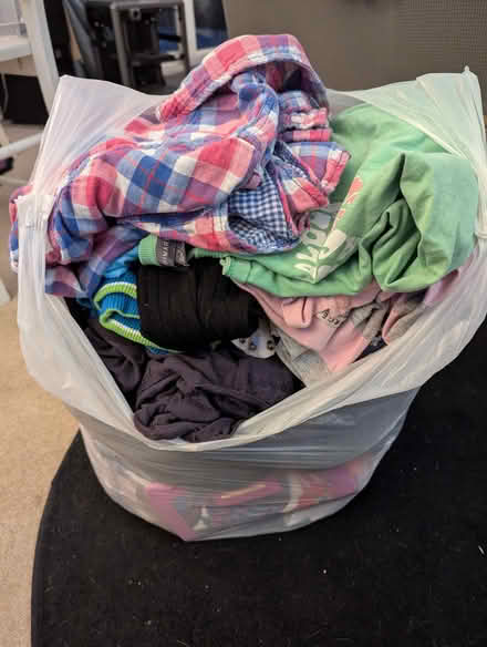 Photo of free Large Bag of Clothing Bits For Crafting (Felpham PO22) #1