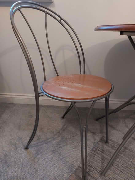 Photo of free Folding table and 2 chairs set (Humphrey's End GL6) #3