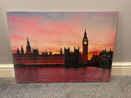 Photo of free Westminster sunset canvas (S8 woodseats) #1