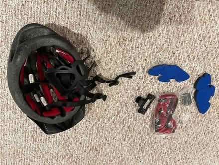 Photo of free bicycle helmet parts (Huron and Wellington) #1