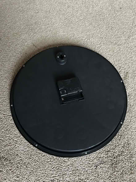 Photo of free Black plastic wall clock (South Acton, W4) #2
