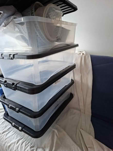 Photo of free Plastic boxes with lids (Dronfield Woodhouse S18) #2