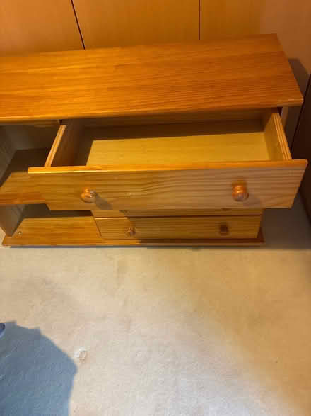 Photo of free Chest of drawers with side shelf (Coleham SY3) #2