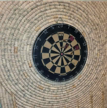 Photo of free Dart Board, Darts & Custom Backing (Hunt Club/McCarthy K1V 9H9) #3