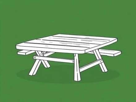 Photo of Folding picnic table (Shoreham-by-Sea BN43) #1