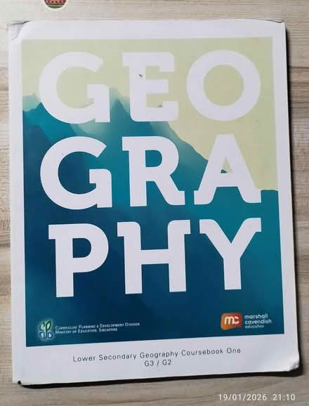 Photo of free Sec 1 geog textbook (Tpy) #1