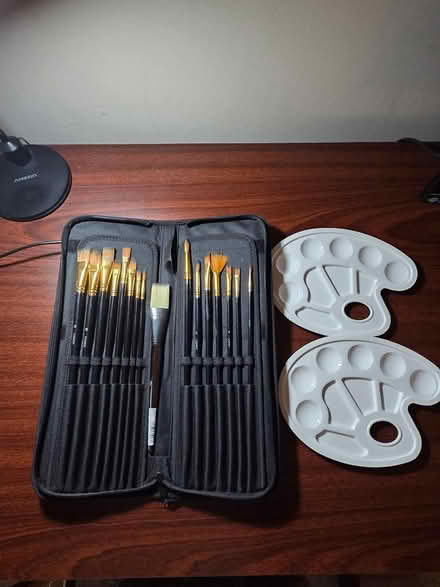 Photo of free Acrylic paint and supplies (Chamblee, GA) #2