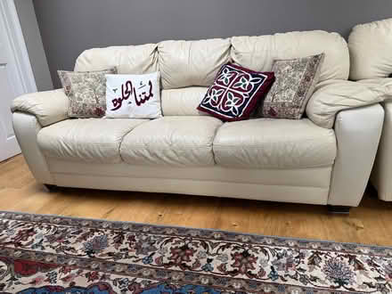 Photo of free Sofa set, one 3-seater and one 2-seaters (Potters Bar EN6) #3