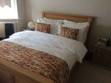 Photo of free Oak Bedstead and Mattress (Hornchurch RM12) #1