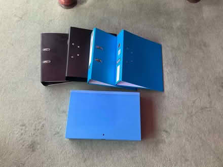 Photo of free Box File & 4 Lever Arch Files (CT10) #1