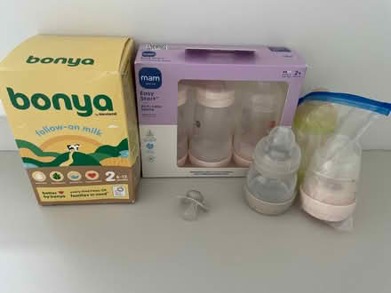 Photo of free Baby bottles and powder (East Peckham) #1