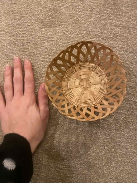 Photo of free Small wicker basket (Herne Hill, SE24) #2