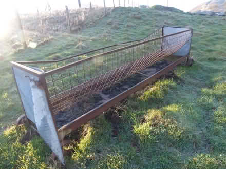 Photo of free Metal pasture / hay feeder (Glenquey Resevoir FK14) #1