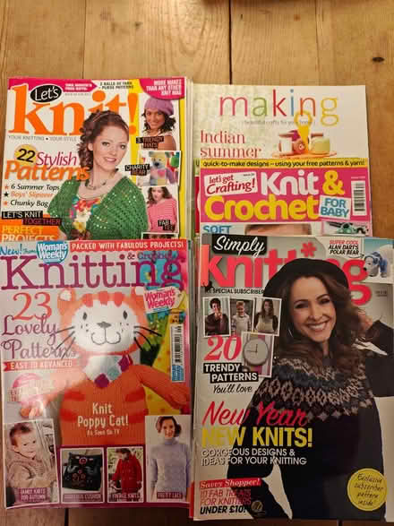 Photo of free Knitting & crochet magazines (Newbury, Wash Common) #1