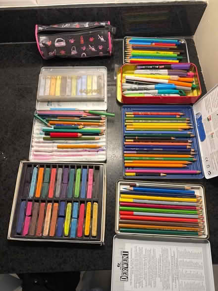 Photo of free Misc colouring pencils and pens (N1 1 BX) #3