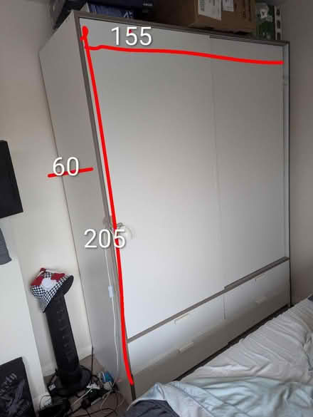Photo of free Ikea wardrobe (UB5) #1