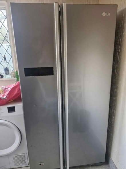Photo of free Working American fridge freezer (Applemore Dibden SO45) #1