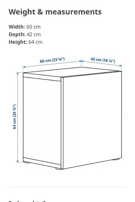 Photo of free Ikea Bestå Cabinet (Dublin) #3