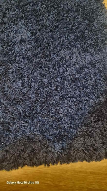 Photo of free Navy Shaggy Rug. (Foxwood YO24) #1