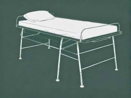 Photo of free Overbed table - stable (moves on runners, not castors?) (Scriven HG5) #1