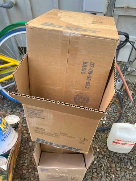 Photo of free Strong medium size moving boxes (Foothill Boulevard Cupertino) #1