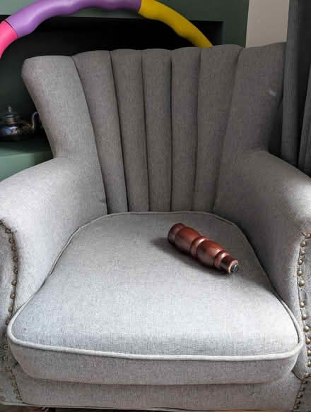 Photo of free Grey Armchair (Kirkconnel DG4) #3