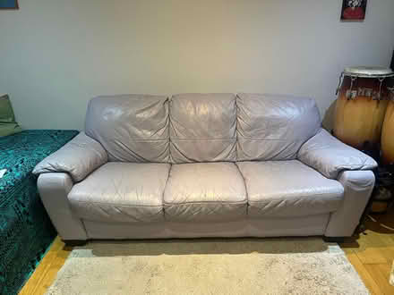 Photo of free sofa and airmchair (Cricklewood Lane NW2) #1
