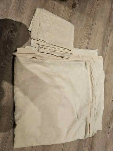 Photo of free Cream duvet cover and pillow set (Brimscombe GL5) #1