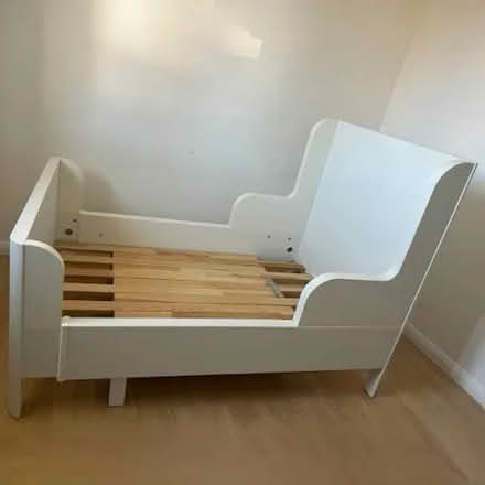 Photo of free IKEA child’s extendable bed (Cardiff, llandaff CF5) #1