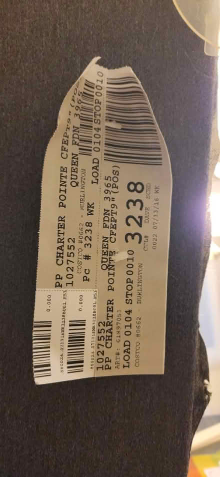 Photo of free Sealy Box spring (Queen) (Sedro Woolley, Washington) #3