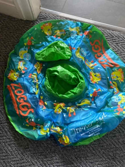 Photo of free Zogg swim aids: Rubber ring with seat abd back float (Aigburth L19) #4