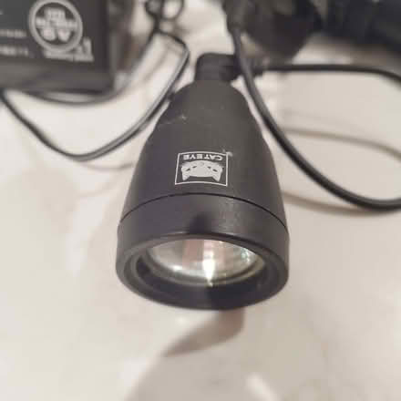 Photo of free Cateye bicycle halogen front light (Hurst Golf Course RG41) #2