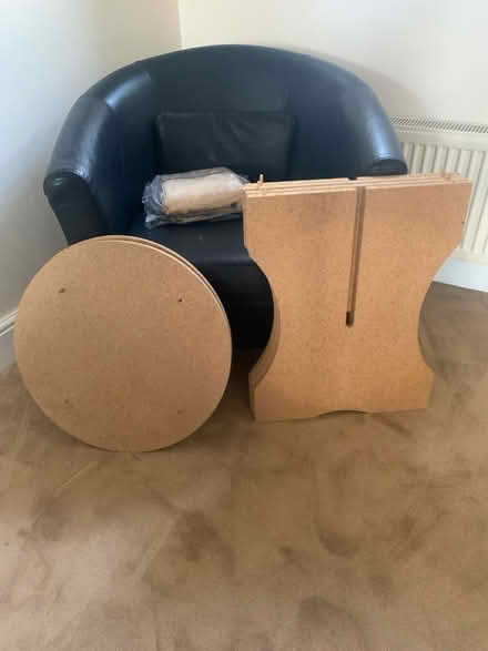 Photo of free Two round tables (Hoddesdon, EN11) #2