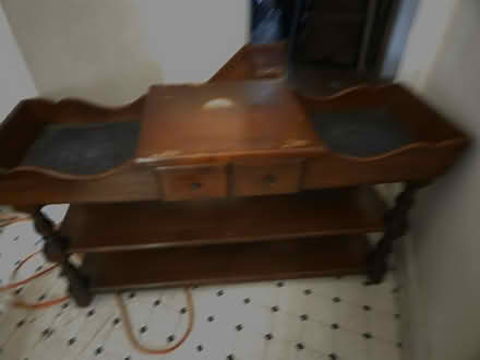 Photo of free Solid wood console/sideboard table (Northeast baltimore) #2