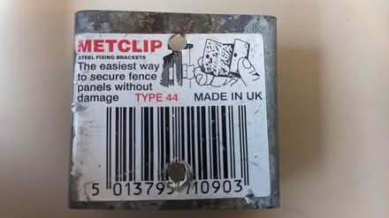 Photo of free Fence panel clips (bradford-on-avon) #2