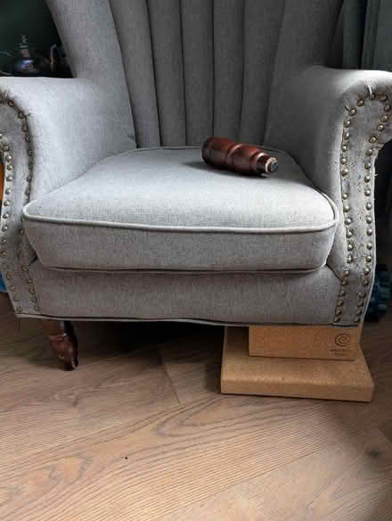 Photo of free Grey Armchair (Kirkconnel DG4) #2
