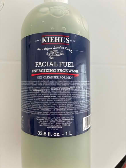 Photo of free Kiehl’s Facial Fuel face wash (Lewes Nevill area) #3