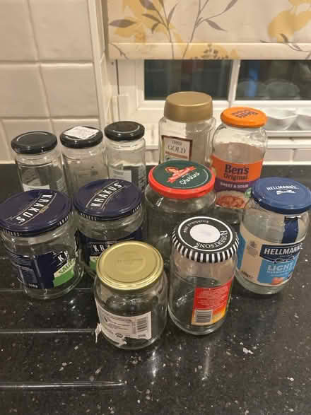 Photo of free Clear jars (Stanmore. HA73LG) #1