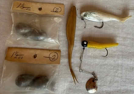 Photo of free Fishing lures/weights (N Leverett) #1