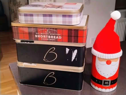 Photo of free Biscuit tins x 5 (Top Amersham HP6) #1