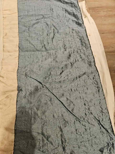 Photo of free Teal and cream padded duvet set (Brimscombe GL5) #2