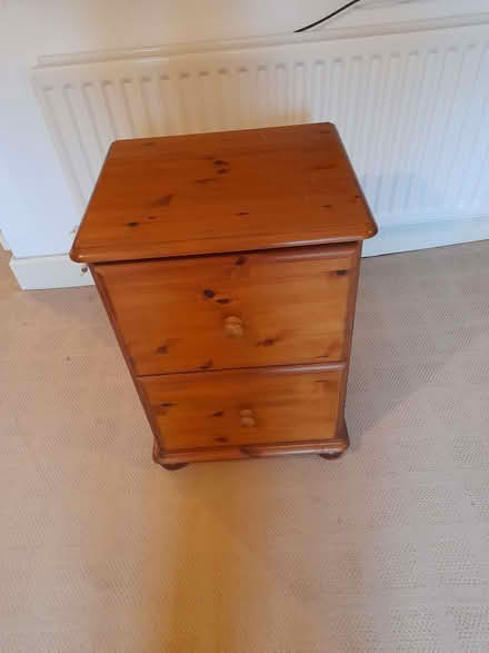 Photo of free Wooden filing cabinet (Bricknells Meadow OX28) #1