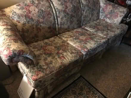 Photo of free Flower print sofa (O Street PT) #2
