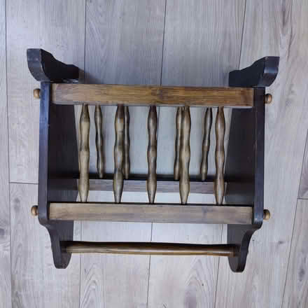 Photo of free Wooden magazine rack (Garstang PR3) #2