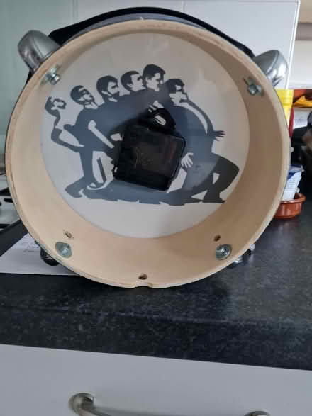 Photo of free Drum wall clock (LE18 South wigston Leicester) #2