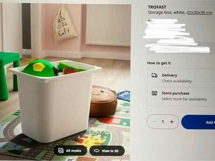 Photo of IKEA TROFAST storage box (Queens Park W10) #1