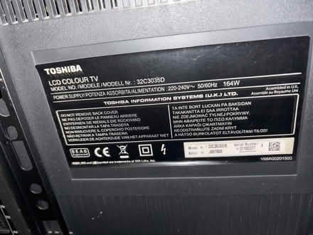 Photo of free Toshiba TV (Near Newmarket Road Mac Donald) #3