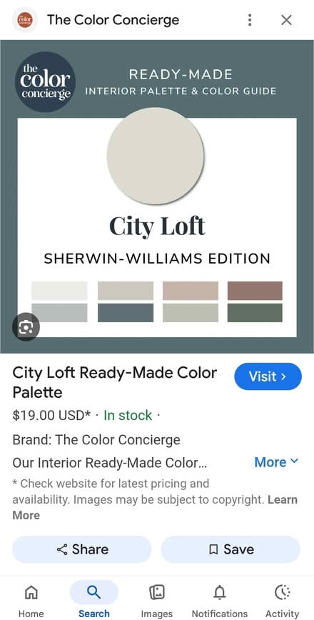 Photo of free 5 Gal. SW City Loft Eggshell Paint (Arbordale Neighborhood) #1