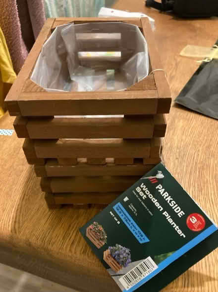 Photo of free Small Wooden Planters (Dublin) #1